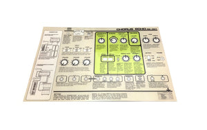 RE-301 Replacement English Lid Instructions Card