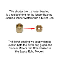 Lower Motor Bearing for Roland RE-201, RE-101, RE-301, RE-501 & SRE-555